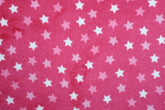 Wellness Fleece Mini Stars - pink